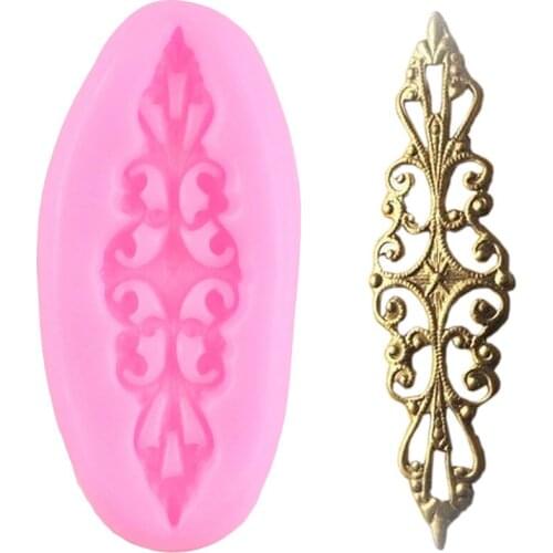 Sugarcraft Flower Lace Silicone Mold Cake Border DIY Cupcake Topper Fondant Cake Decorating Tools Candy Chocolate Gumpaste Mould