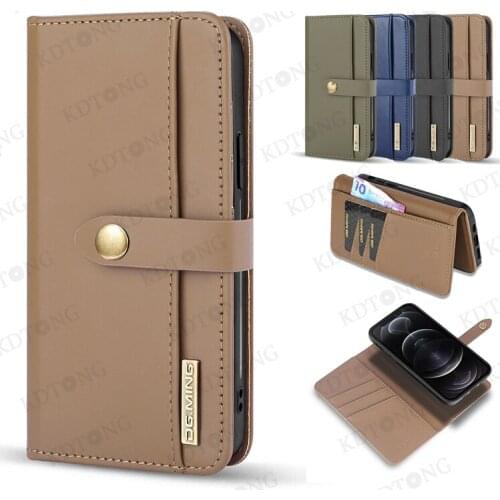 Retro Ultra Thin Flip Case For iPhone 12 11 XS PRO MAX Mini X XR 8 7 6 6S Plus SE 2020 Double Case Card Slot Wallet Phone Cover