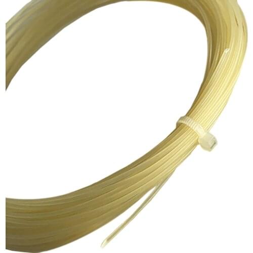 1Pc 12M Synthetic Gut Tennis Racket String Good Elastic Tennis String Soft Feeling Nylon Gut 1.30mm