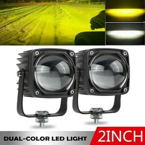 2 Inch Lens Led Work Light Driving Light Fog Lights Spotlight for Car Truck Off Road Motorcycle 12V
