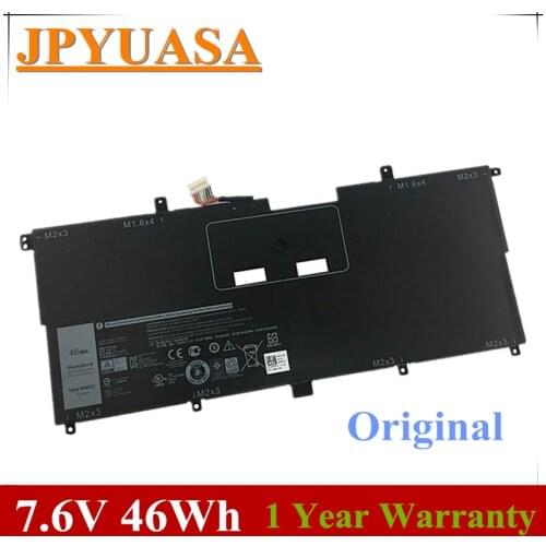 7XINbox 7.6V 46Wh Original Laptop Battery NNF1C For Dell XPS 13 9365 HMPFH Series XPS13-9365-D1805TS N003X9365-D1516FCN