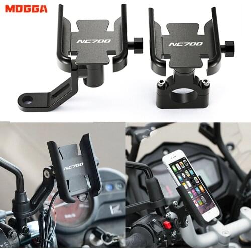 Motorcycle Handlebar Cell Phone Holder GPS Stand Bracket For Honda NC700 S/X 2012 2013 NC700S NC700X NC 700 700S 700X