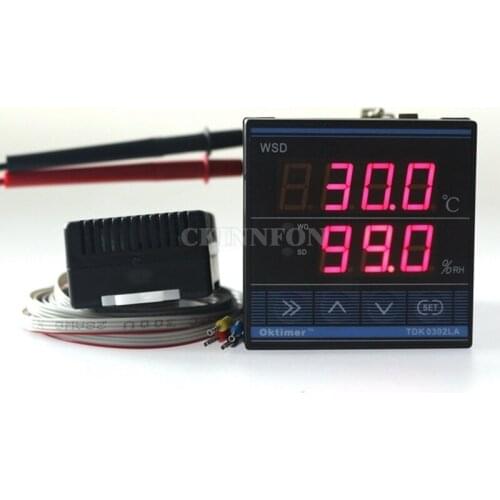 DHL 5PCS Egg Incubator Farming Humidity & Temperature Controller 220V 50-60HZ High Reliable Computer Chip and Sensor TDK0302LA