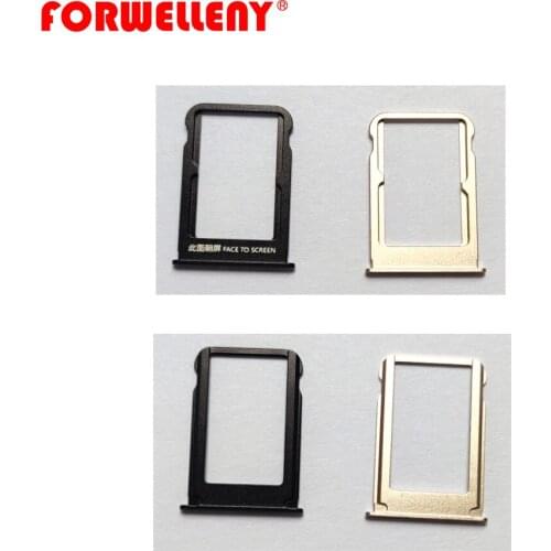 For xiaomi mi note3 note 3 Micro Sim Card Holder Slot Tray Replacement Adapters, Black, gold