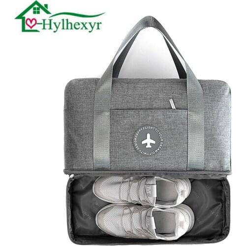 Multifunction dry and wet separation travel storage bag shoes clothes classification storage bags waterproof finishing organizer