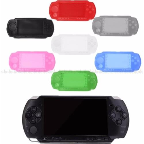 Soft Silicone Body Protector Skin Cover Case For PSP 2000 3000 Console Protective Case JUN19 dropshipping