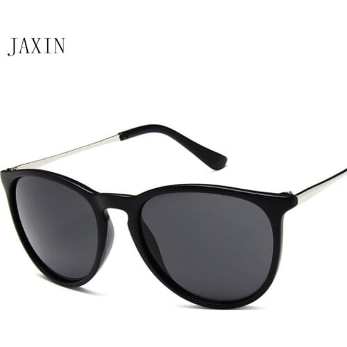 JAXIN New Sunglasses Men Fashion versatile Sunglasses Women brand design personality retro goggles UV400 oculos de sol feminino