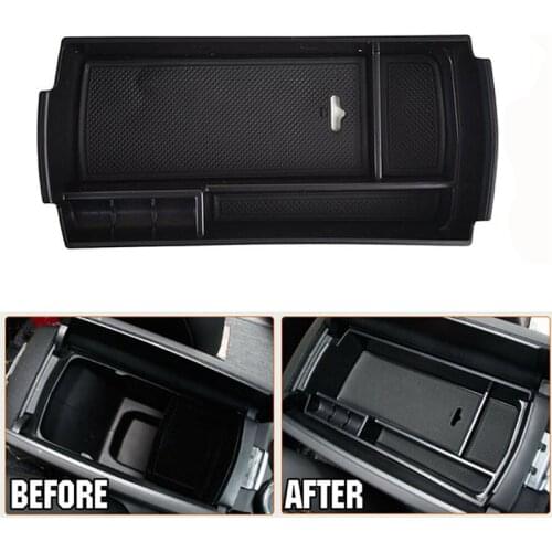 Armrest Storage Box, for Peugeot 3008 3008GT 5008 2017-2020 Center Console Organizer Car Interior Accessories