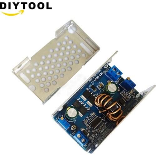 DC12A 200W adjustable Step Down Converter Buck Board Adjustable Voltage Module Stabilized Synchronous Rectification