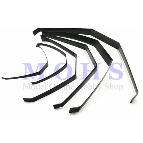 High quality carbon fiber landing gear 80 cc ~ 120 cc YAK type RC airplane aircraft gasoline model carbon landing gear