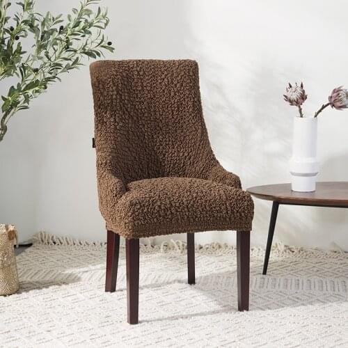 Banquet Chair Cover Elastic Kitchen/Living Room Stool Cover General Modern Stool Cover 7Colors Banquet Hotel Wedding Slip-Cover