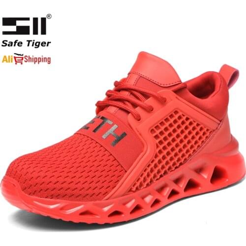 Safety Shoes for Men Women Composite Steel Toe Sneakers Industrial Construction Work Boots Lightweight Breathable