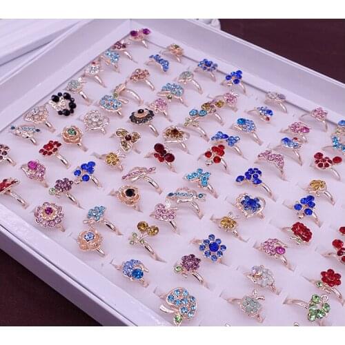 Bohemian Women Ring Candy Color Double Layer Zircon Micro Inlaid Flash Ring Crystal Diamond Finger Ring Open Ring Adjustable New