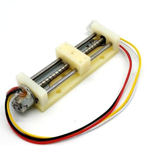 2-Phase 4-Wire Stepper Motor DC 5V 6V Drives Linear Screw With Nut Slider Block