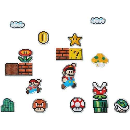 Diamond Painting Stickers for Kids Cartoon Digital Mosaic Sticker for Boys Cute Art Kit for Girls Painting by Number Kits Mosaic