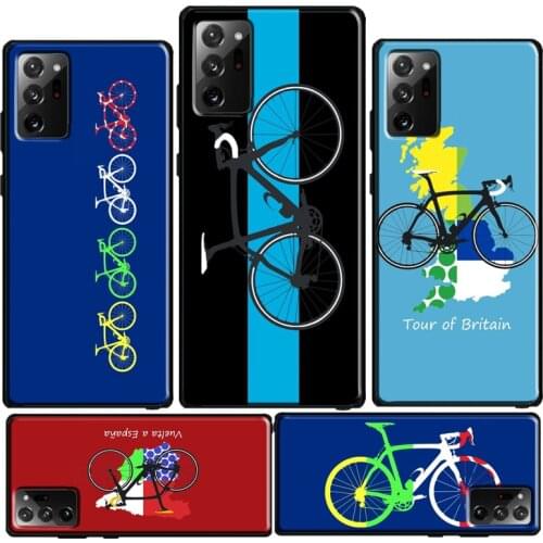 Bike Stripes Portugal Morocco Phone Case For Samsung Galaxy S20 FE S21 Ultra Note 20 S8 S9 S10 Plus S10e Note 10 Plus