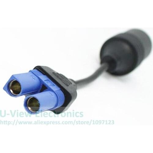 EC5 Car Cigarette Lighter Convert Cable/Free Shipping/10PCS