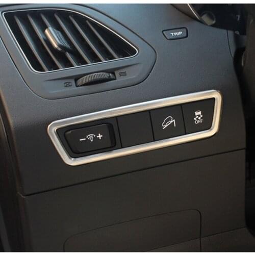 Lights switch car decoration lights shine conversion switch stickers suitable for Hyundai Tucson ix35 2010 - 2014 car styling