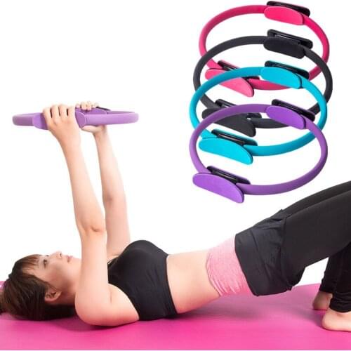 Portable Yoga Ring Sports Training Ring Resistance Circle Yoga Pilates Circle Women Fitness Accessories