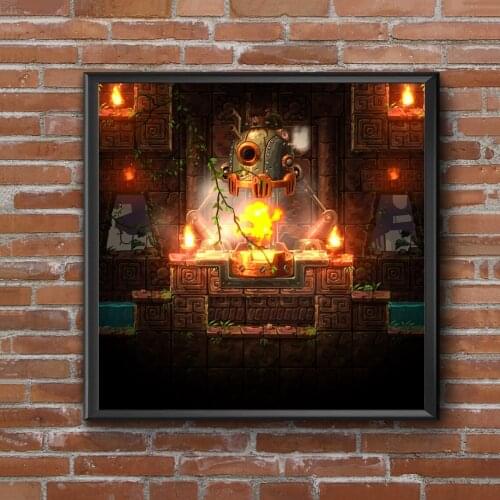 SteamWorld Dig 2 Video Game Poster Wall Painting Home Decoration ( No Frame )