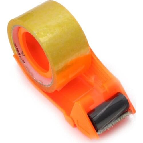 Transparent Adhesive Tape Holder Cutter Packing Dispenser For Office Supplies MOLC