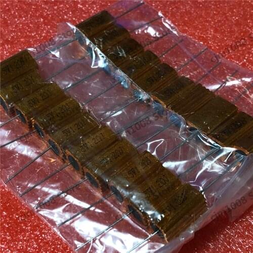 RX24-5W 1.2R 1.2RJ Power Metal Shell Case Gold Aluminium Case Wirewound Resistor 5W 1.2ohm 5% Automobile LED lamp resistors