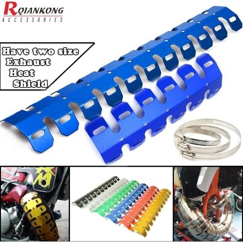 Motorcycle Exhaust Muffler Pipe Leg Protector Dirt Bike Heat Shield Motocross For 150XC 200XC 250XC 300XC 450XC 525XC XCW SX