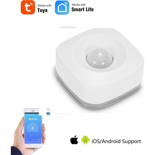 WIFI Motion Sensor Mini PIR Motion Detector WIFI Movement Sensor Alarm Tuya Smart Life APP Wireless Home Security System