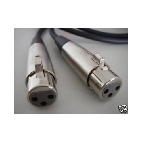 XLR Female to XLR Female Balance MIC Cable 10ft 3m H2