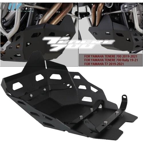 Motorcycle Chassis Engine Guard Bottom Skid Plate Lower Frame Cover Protector For YAMAHA TENERE700 TENERE 700 Rally T7 2019-2021