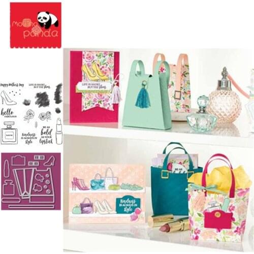 Lady Metal Cutting Dies and Stamps Stencils for DIY Scrapbooking Decorative Embossing DIY Paper Cards