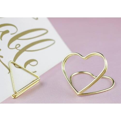 Gold Business Card Holder Metal Decoration Note Holder Wedding Card Holder Photocard Holder Display Stand Photo Holder Card