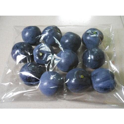 8cm small Black brin Simulation fruit Mini Fruit model simulation fruit vegetable set fake fruit decorative accessories