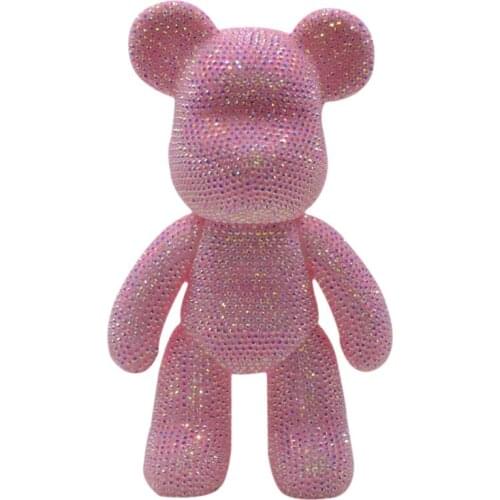 AB Stone 5D DIY Diamond Painting AB Drill Bear Mosaic Embroidery Rhinestones Full Drill Cross Stitch Gift for Girl Friend Kid 5D