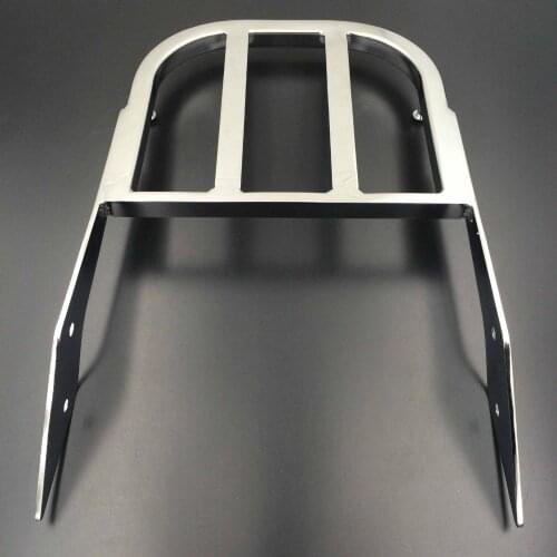 Motorcycle Chrome Sissy Bar Luggage Rack For Suzuki Marauder VZ800 Boulevard C50 C90 M50