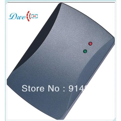 Free shipping +outdoor 125khz EM-ID weigand 26 proximity access control rfid card reader with two led lights