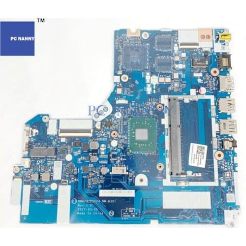 For Lenovo 320-15IAP 320-15 notebook motherboard DG424 DG524 NM-B301 Laptop PC MAIN BOARD with N3350 DDR3L tested 100% work