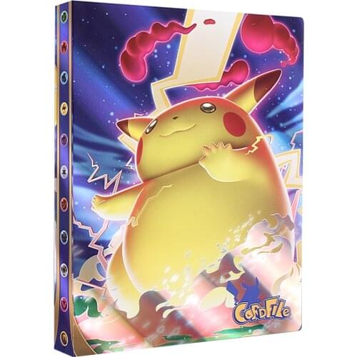 2021 Newest Style Holographic 240Pcs Holder Collections Shiny Album Book Top Loaded List Toys Gift For Kids