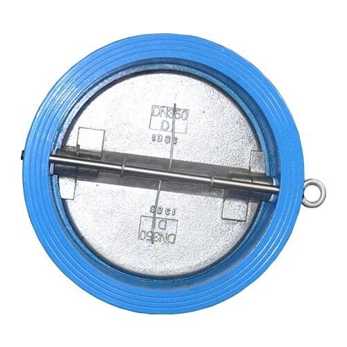 Wafer type duo dual disc check valve