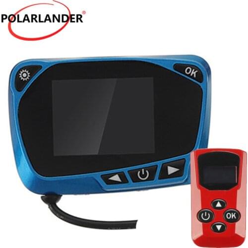 Parking Heater LCD Thermostat Display Auto Interior Accessories Switch & Remote Controller 12V/24V Air Diesel Heater