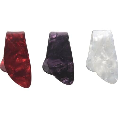 3 X Plastic Fingers Inch Guitar Plectrum