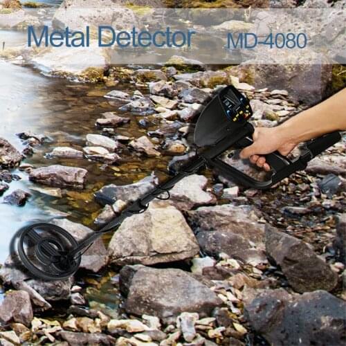 MD-4080 Professional Underground Metal Detector Gold Detectors LCD Display Sound Mode Treasure Hunter Tracker Finder Sensitivity