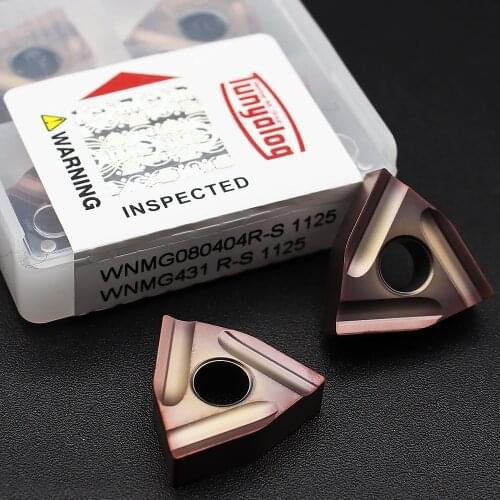 WNMG080404 WNMG080408 R S 1125 carbide inserts External Turning tool WNMG 080408 Lathe Tools of machine industrial
