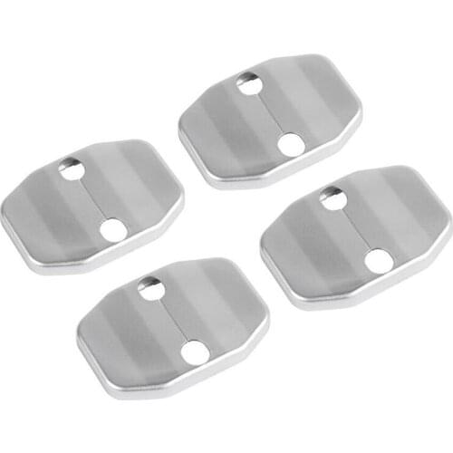 Door Lock Cover Protector Trim for Jeep Compass 2007-19 Grand Cherokee 2011-20 Renegade 2016-20 JK 2007-17