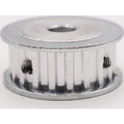 28 Teeth 6/8/10/12/14/15mm Bore 28T T5 Timing Pulley 5mm Pitch Trapezoid Teeth Shaped Synchronous Wheel for 10/15mm T5 Belt