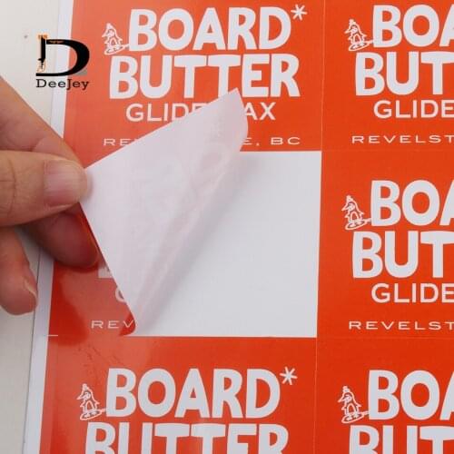 Custom stickers white paper or clear pvc pet printed logo sticker logo text self adhesive soap stickers 1000pcs lot