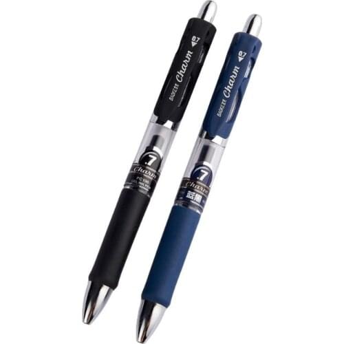 3Pcs 0.7 mm Black and blue ink Creative Crystal Pen Diamond Pens Stationery gel pen Stylus Pen Office School Suppliers