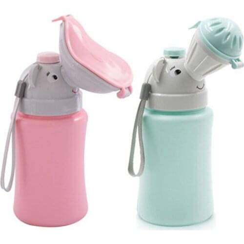 500ML Portable Baby Toilet Urinal Boys Girls Outdoor Car Travel Anti-leakage Convenient Training Potty