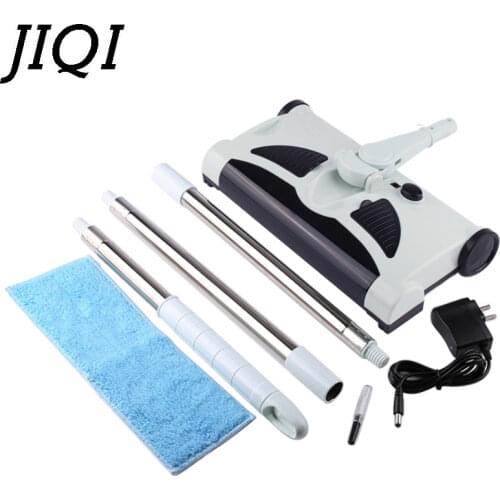 JIQI Rechargeable Electric Sweeping Machine Wireless Hand Push Dustpan Floor Dust Clean Sweeper Robot Vacuum Cleaner Automatic