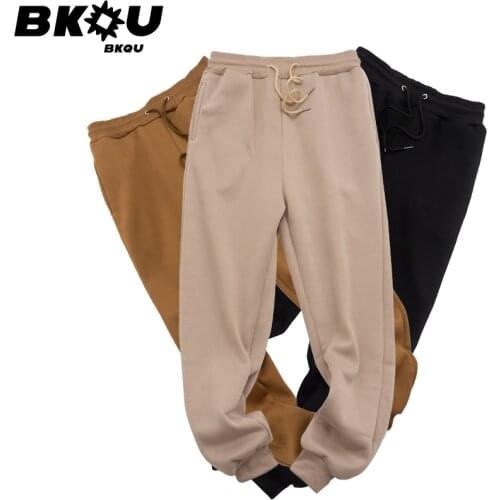 Мужские теплые брюки BKQU China At AliExpress